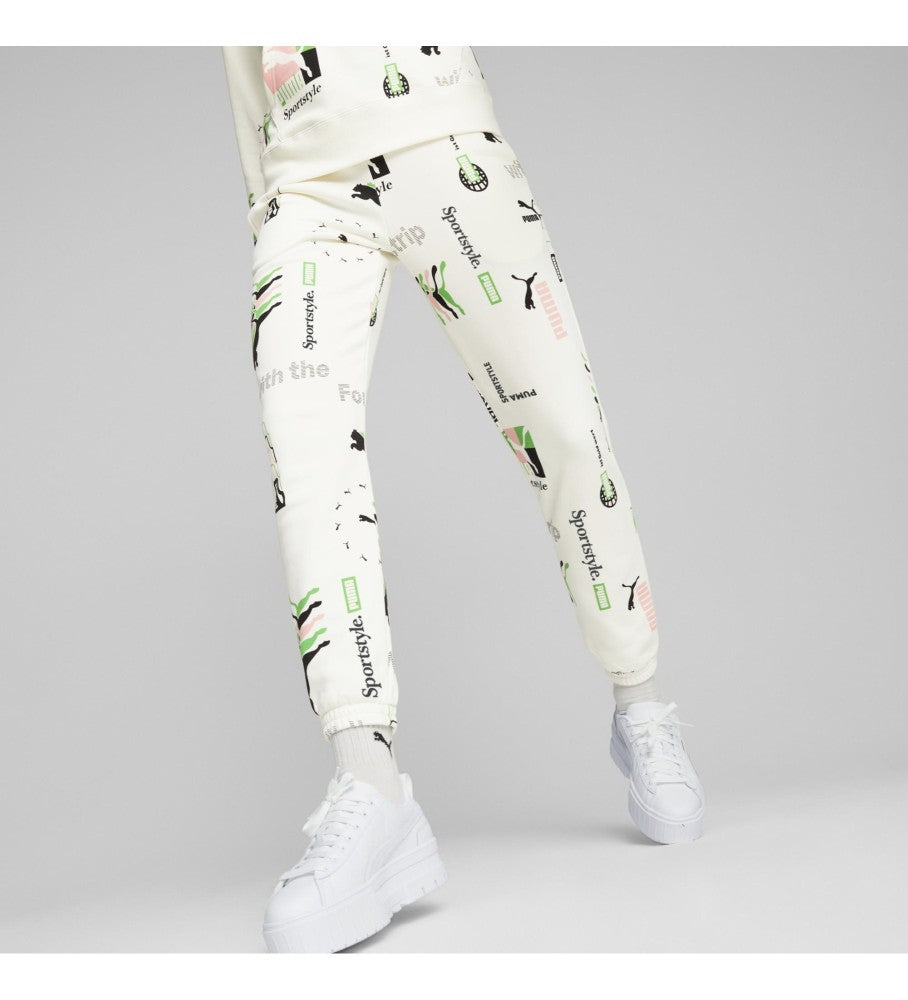 CLASSICS Brand Love AOP Sweatpants - Sporty