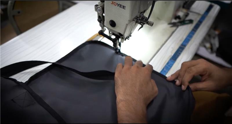 Export packaging of custom sports bags